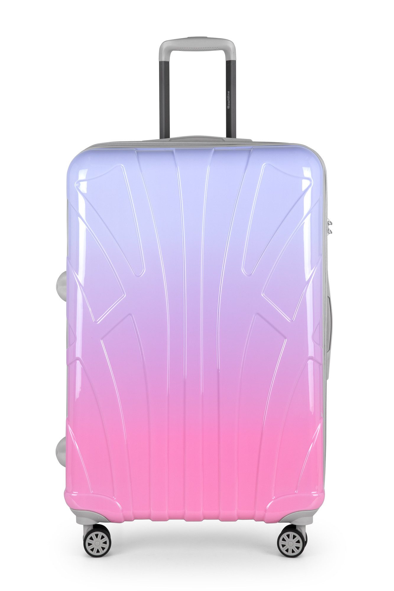 Suitline Trolley S1, 4 Rollen, Großer Reisekoffer XL Koffer mit Erweiterung günstig online kaufen