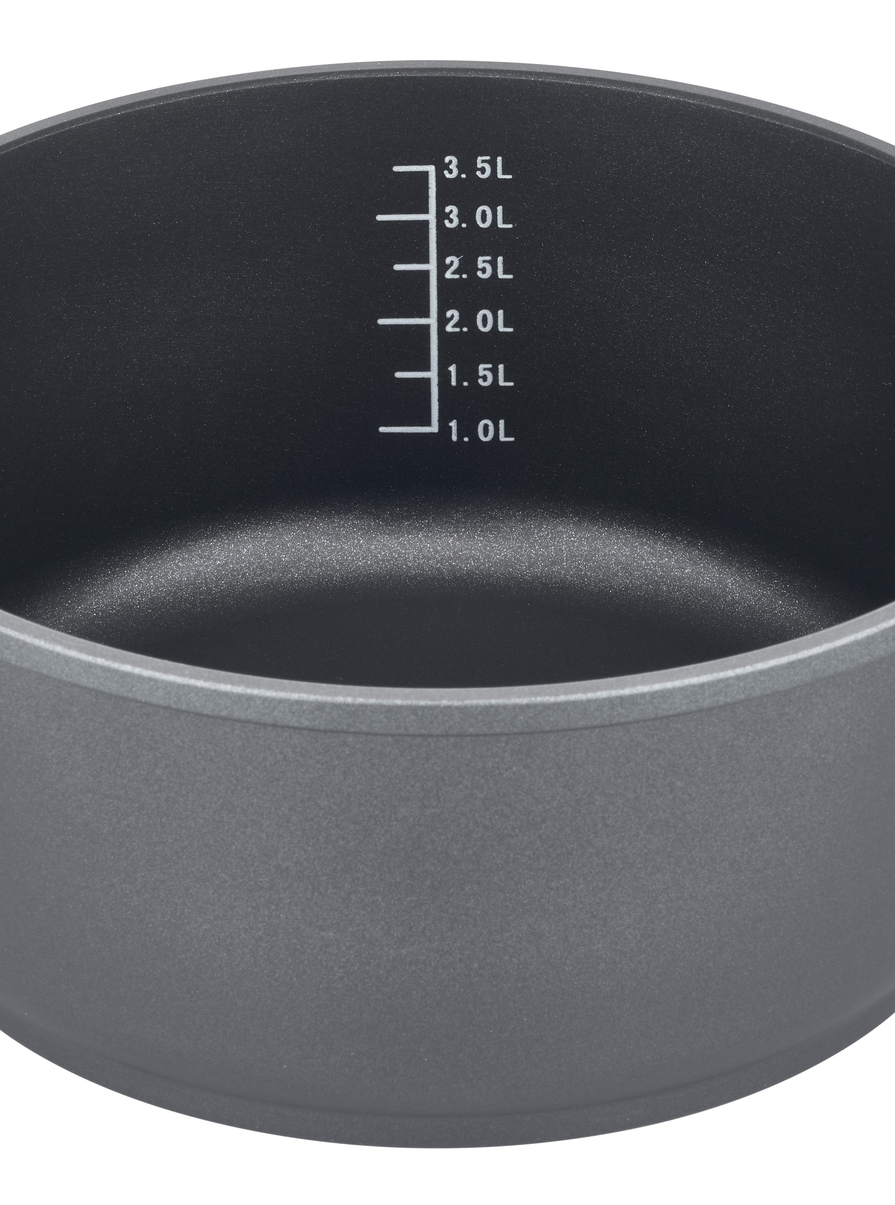GSW Topf-Set Scala, Aluminiumguss (Set, 7-tlg), Kochtopf-Set aus robustem Aluminium-Guss mit Antihaft-Versiegelung