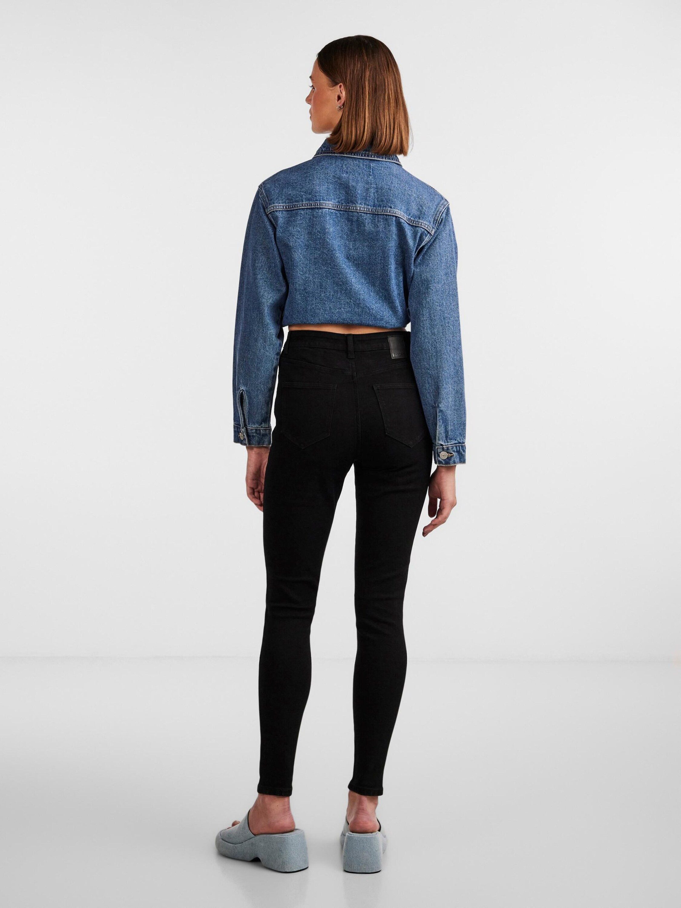 pieces 7/8-Jeans Dana (1-tlg) Plain/ohne Details – Bild 4 von 5