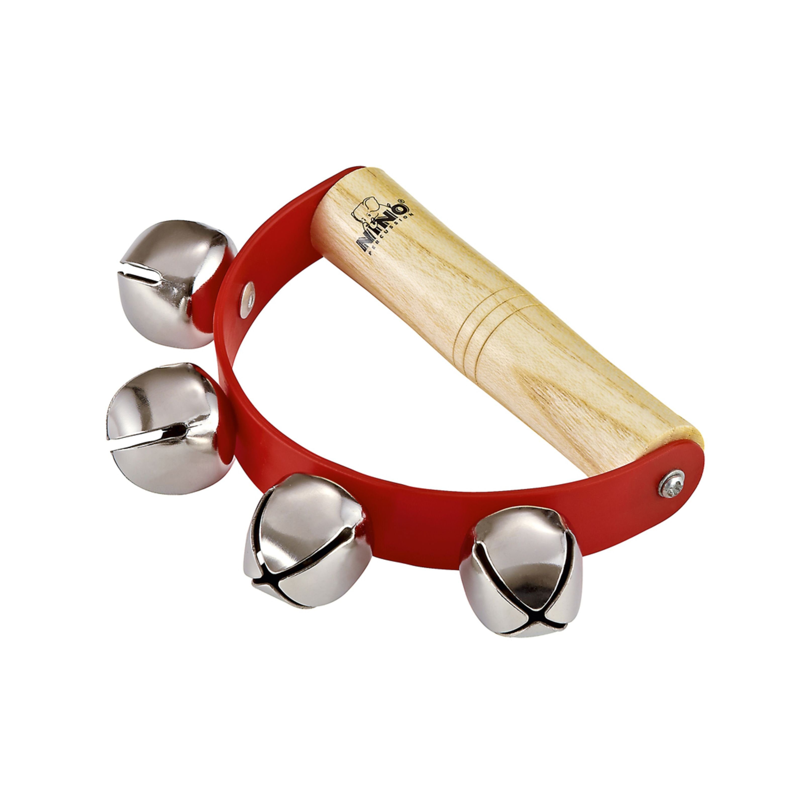 Meinl Percussion Spielzeug-Musikinstrument, Sleigh Bell NINO962 - Hand Percussion für Kinder