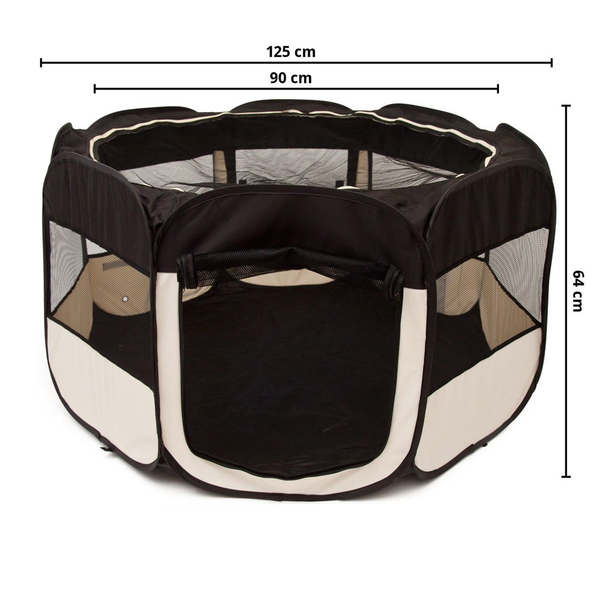 all Pets United Tierhaus All Pets United Tierhaus Welpen Laufstall Faltbarer Kleintier Auslauf, Kleintier Welpenauslauf Freigehege