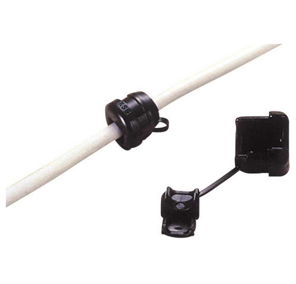 Thumbnail - TRU COMPONENTS Kabeldurchfuhr TRU COMPONENTS TC-SRR5R2203 Zugentlastung Klemm-Ø (max) 7.4 mm Plat, TC-SRR5R2203