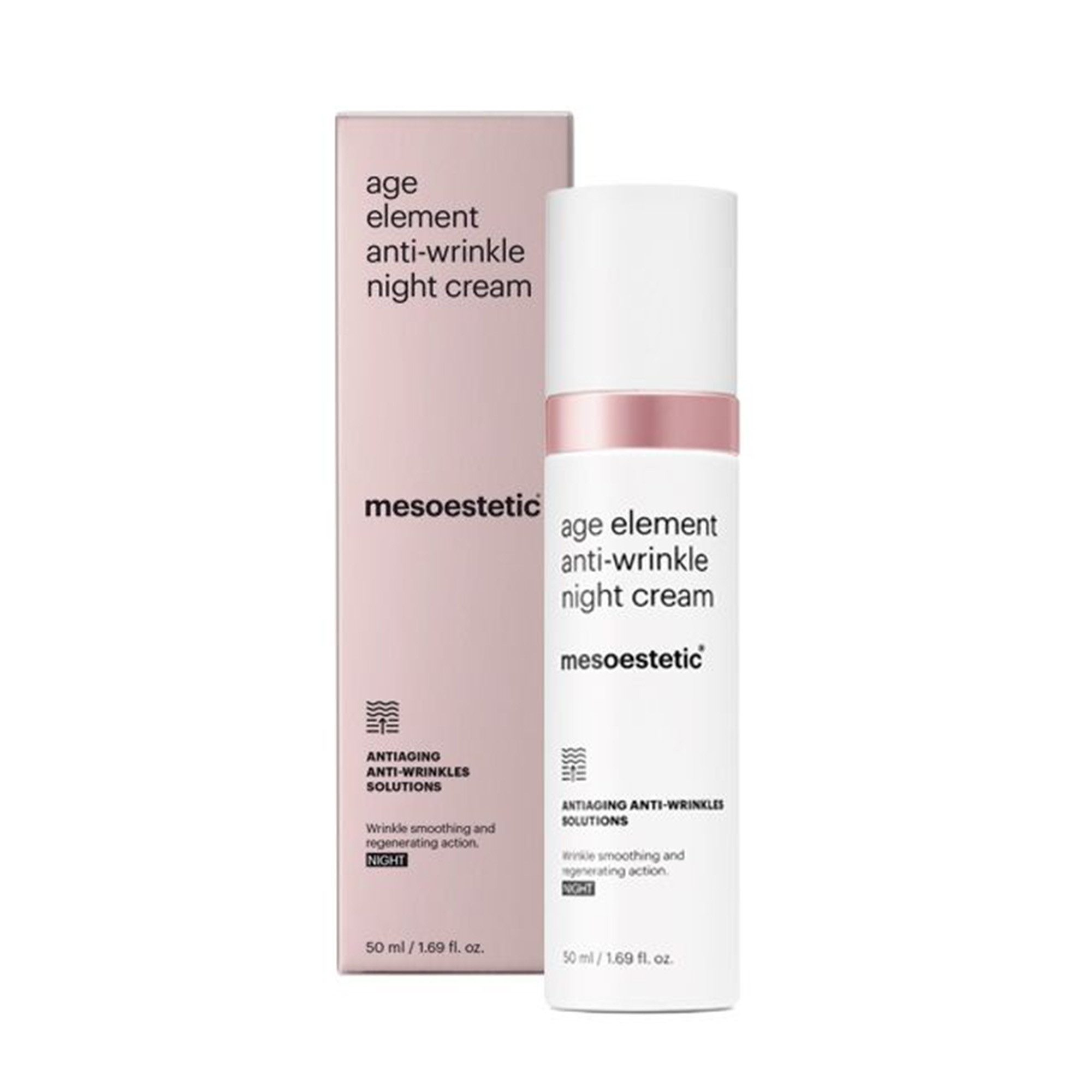 mesoestetic® Anti-Aging-Creme Mesoestetic Age Element Anti-Wrinkle Night Cream 50ml, 1-tlg.
