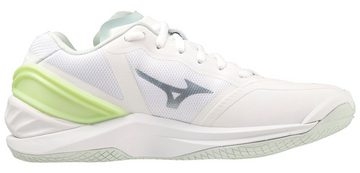 Mizuno WAVE STEALTH NEO(W) Whte/GRidge/PatinaGreen Handballschuh