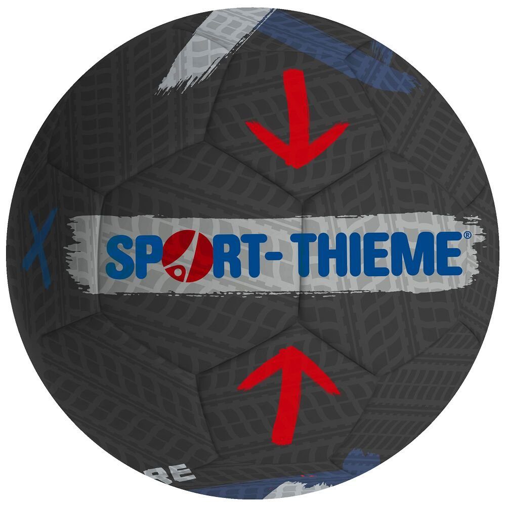 Sport-Thieme Fußball Fußball CoreXtreme, Extrem abriebfeste Gummi-Oberfläche Größe 4
