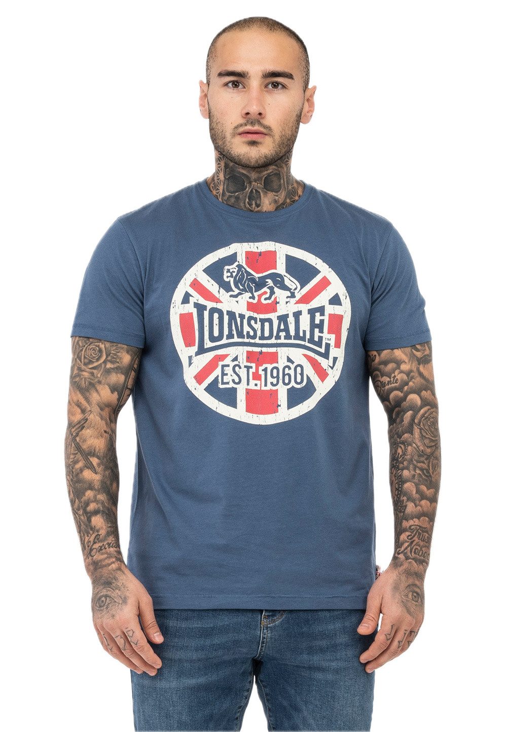 Lonsdale T-Shirt Lonsdale Herren T-Shirt Lunklet