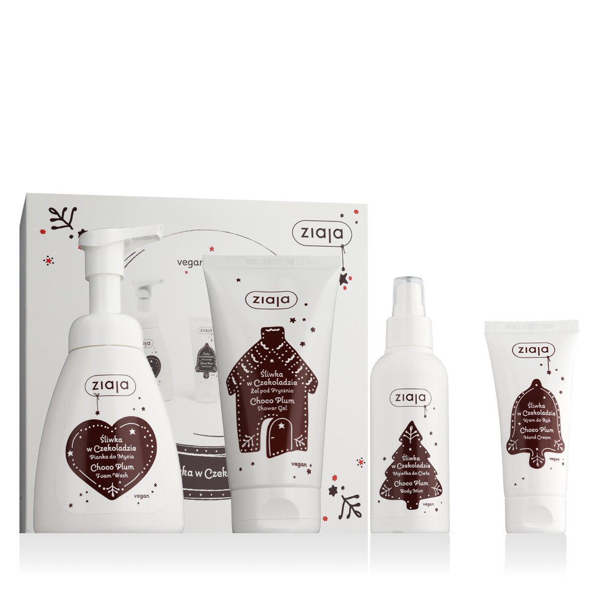 Ziaja Pflege-Geschenkset Choco Plum