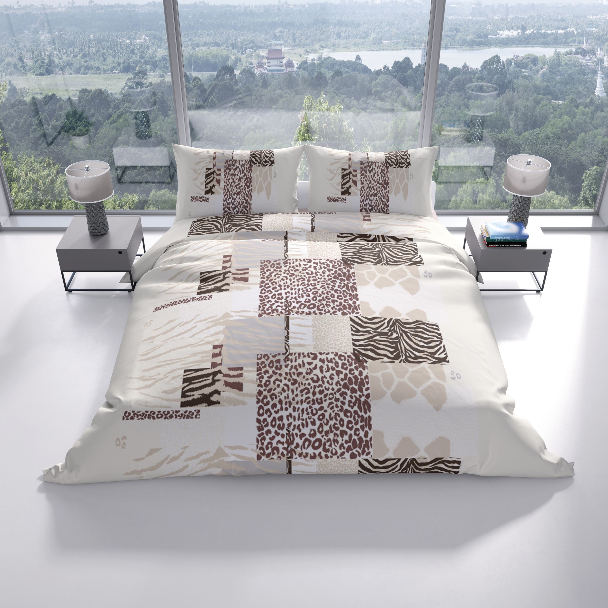 Leonado Vicenti Bettwäsche 135x200 cm flauschig warm, Fleece, 2 teilig, Tie günstig online kaufen