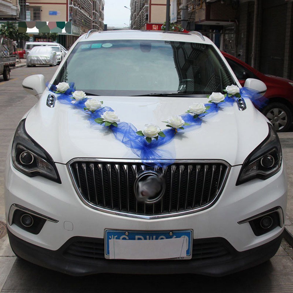 Kunstblumenstrauß Autoschmuck Hochzeit Autodeko, Coonoor günstig online kaufen