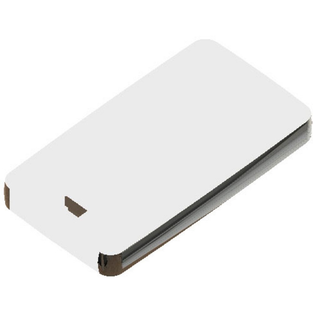 Teko Gehäusedeckel TEKO 13120.23 Fernbedienungsgehäuse 71.5 x 39.3 x 11.5 ABS, Zink Schw