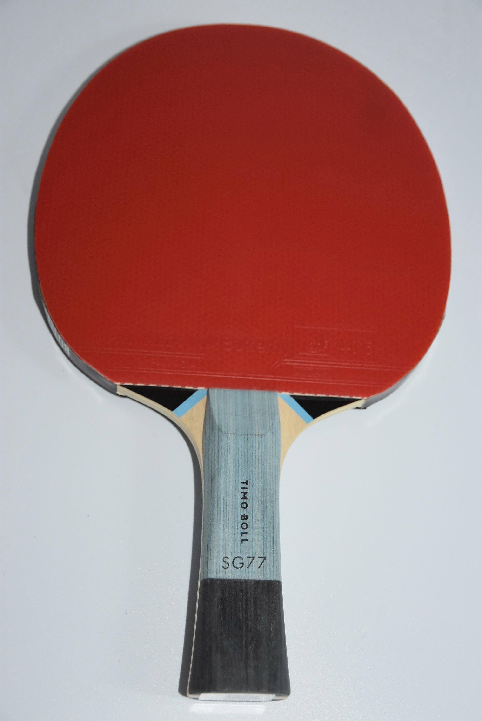 Grifftechnologie Timo SG77, Boll Einzigartige Butterfly "smart.grip" Tischtennisschläger