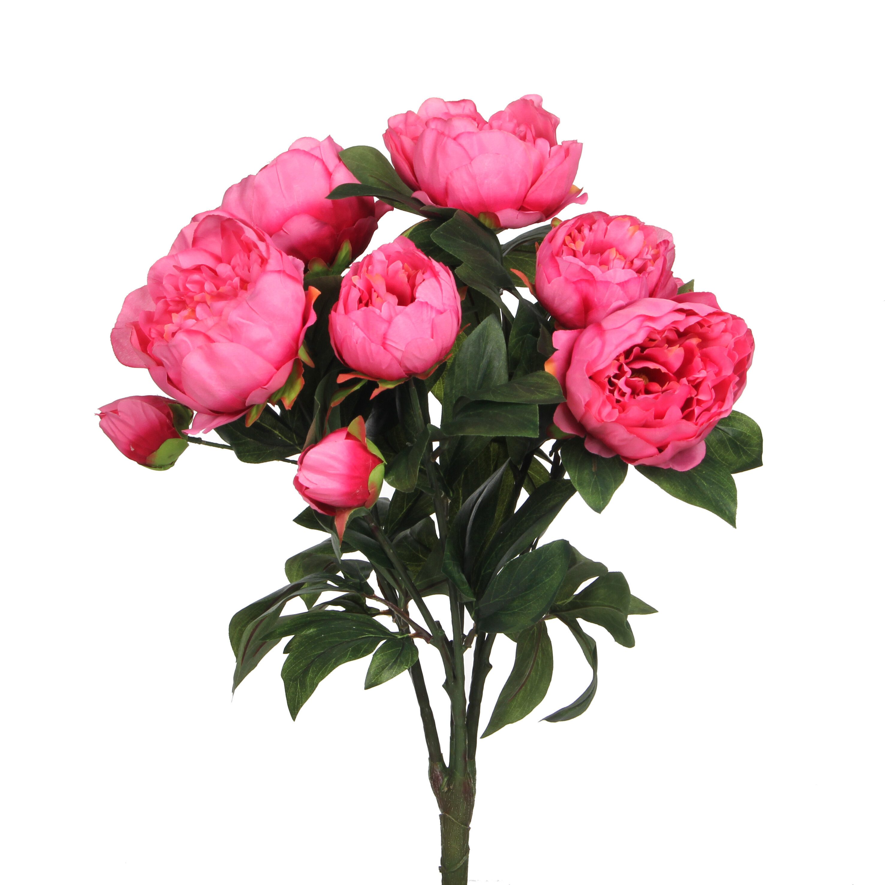 Mica Decorations Hängedekoration Mica Decorations Pfingstrosen Bukett d.rosa - l55xd40cm