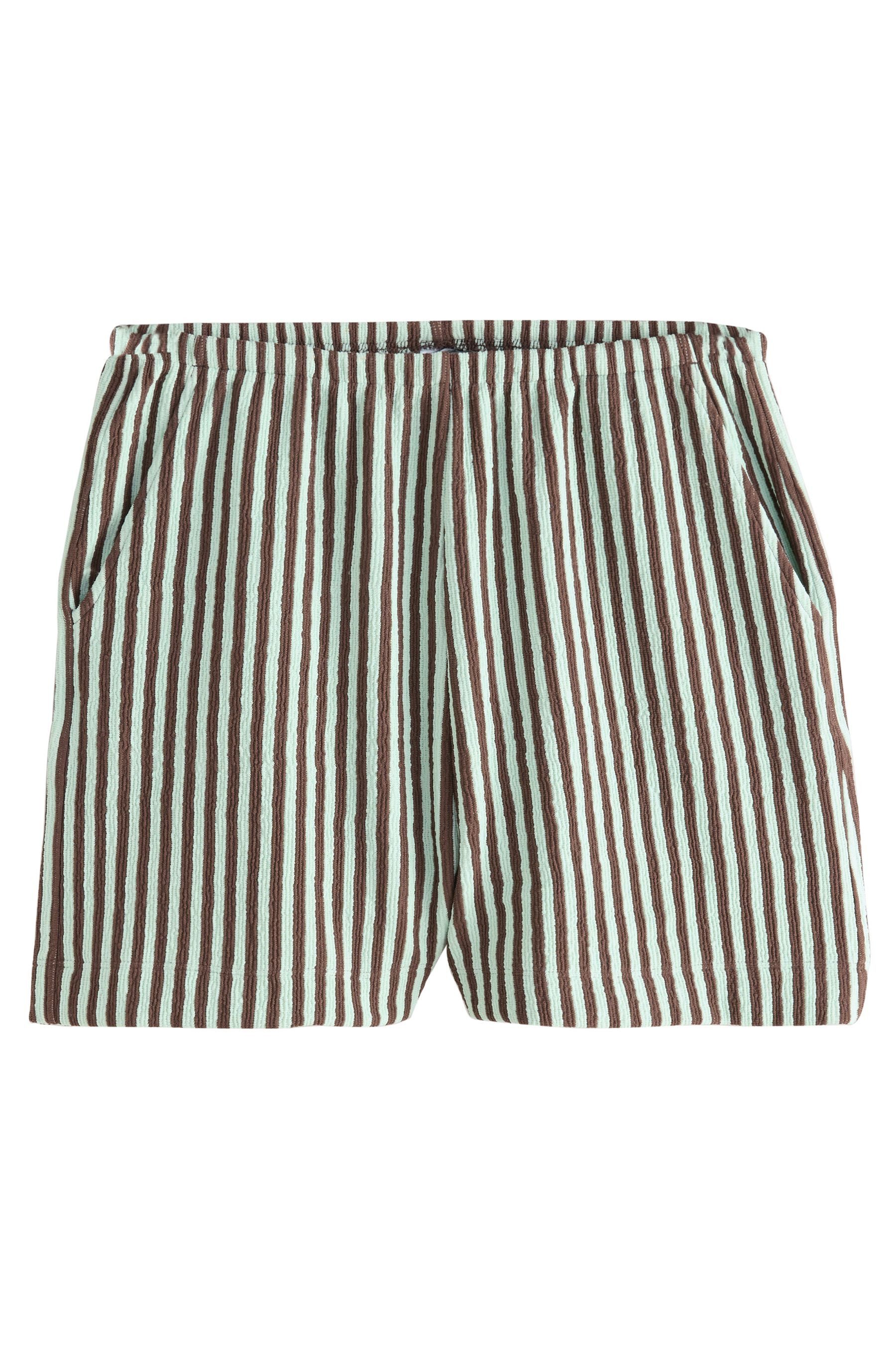 Next Strandshorts Shorts mit strukturierten Streifen günstig online kaufen