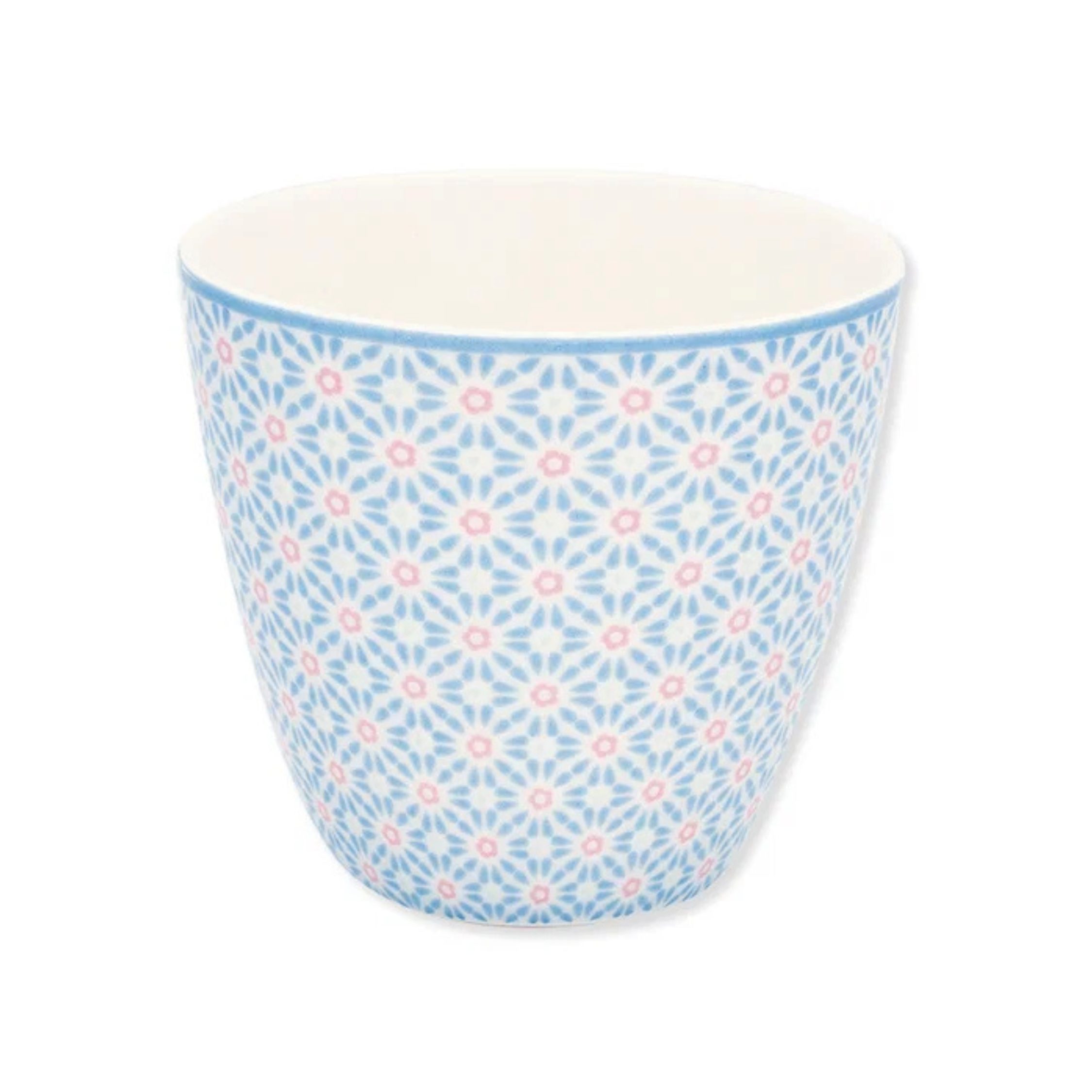 Greengate Becher GreenGate Latte Becher Suzette Hellblau