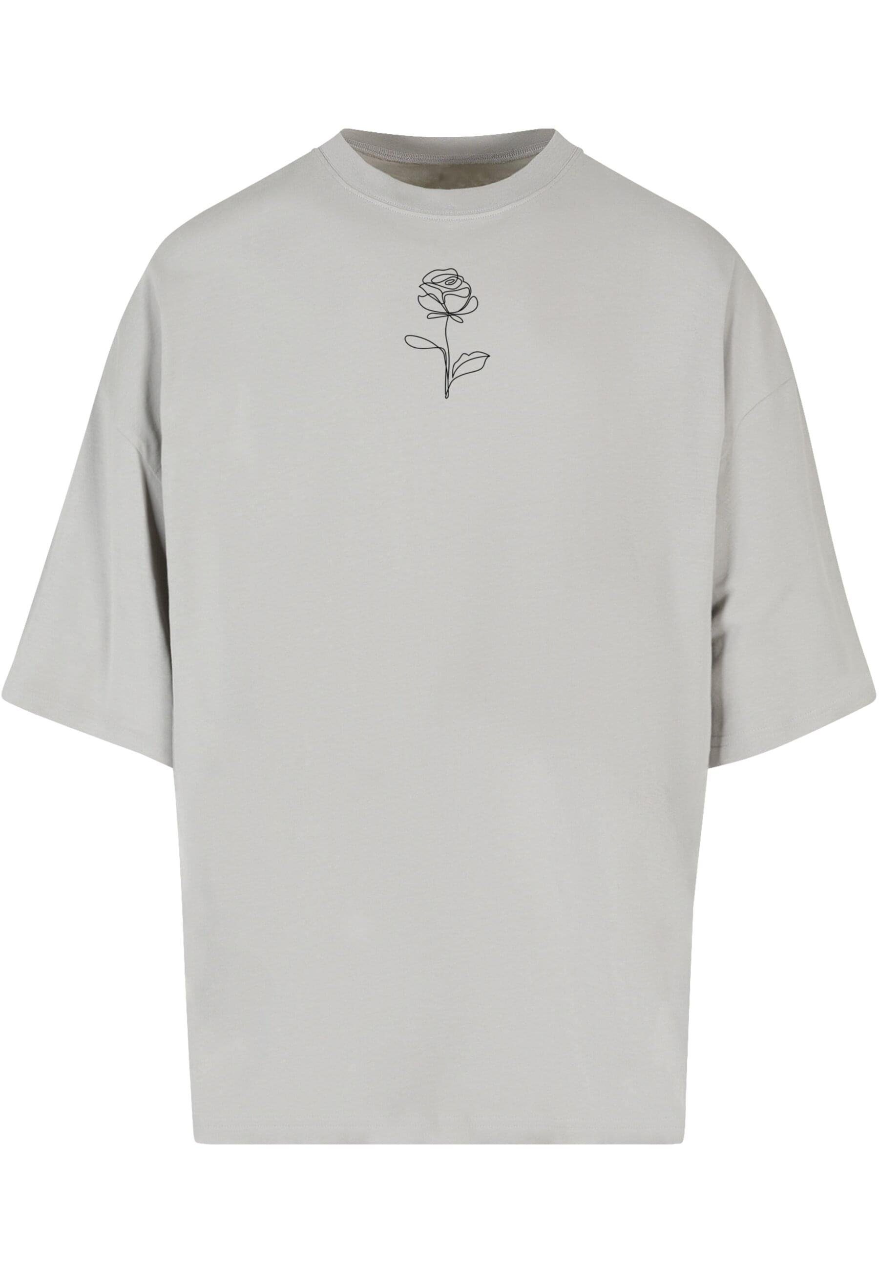 Herren Spring Huge T-Shirt Tee Rose - lightasphalt Merchcode (1-tlg)