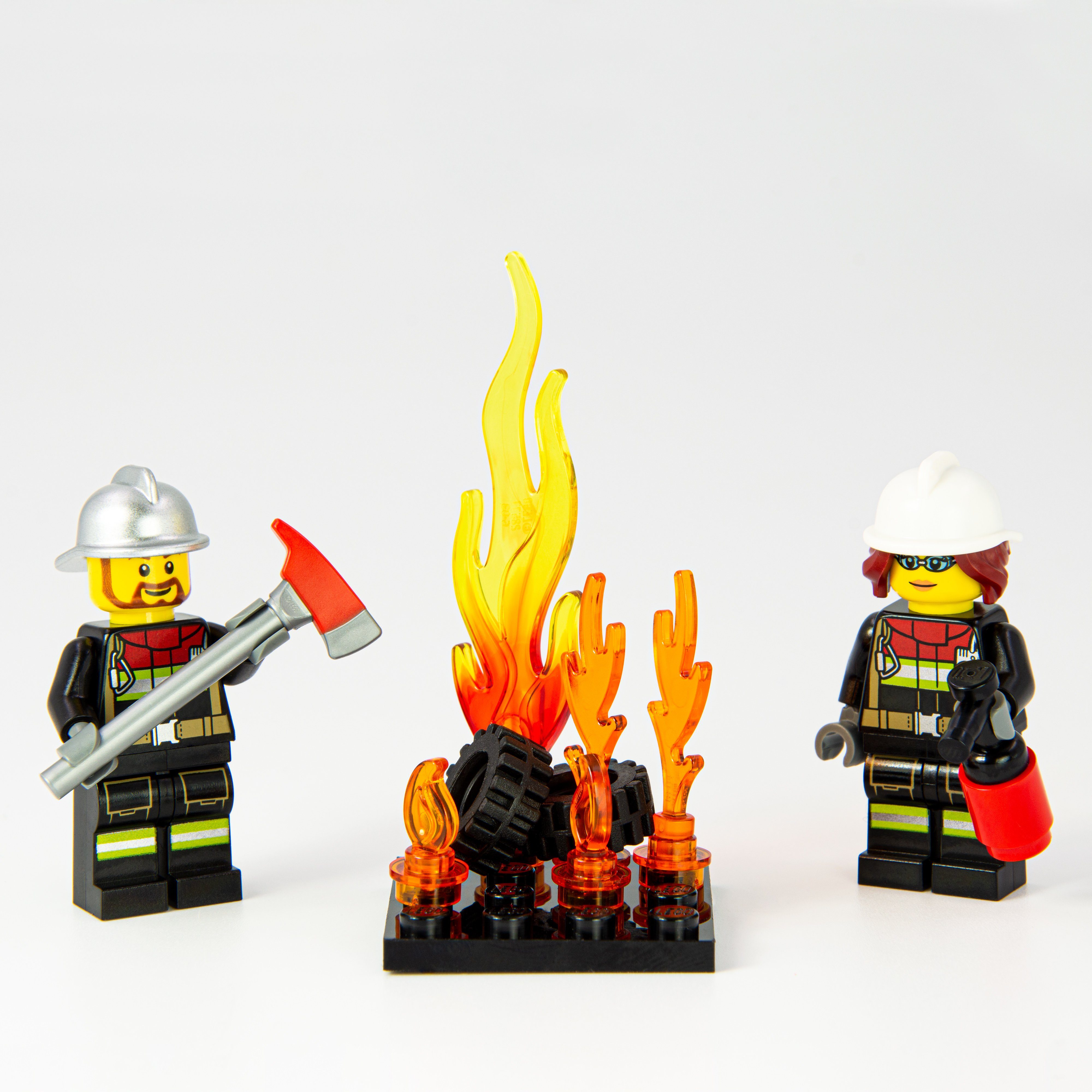 LEGO® LEGO MOC: Feuerwehr Set Spielbausteine