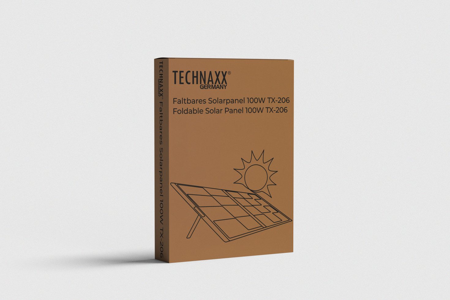 Technaxx Solarmodul Technaxx faltbares Solar Panel TX-206 100 Watt