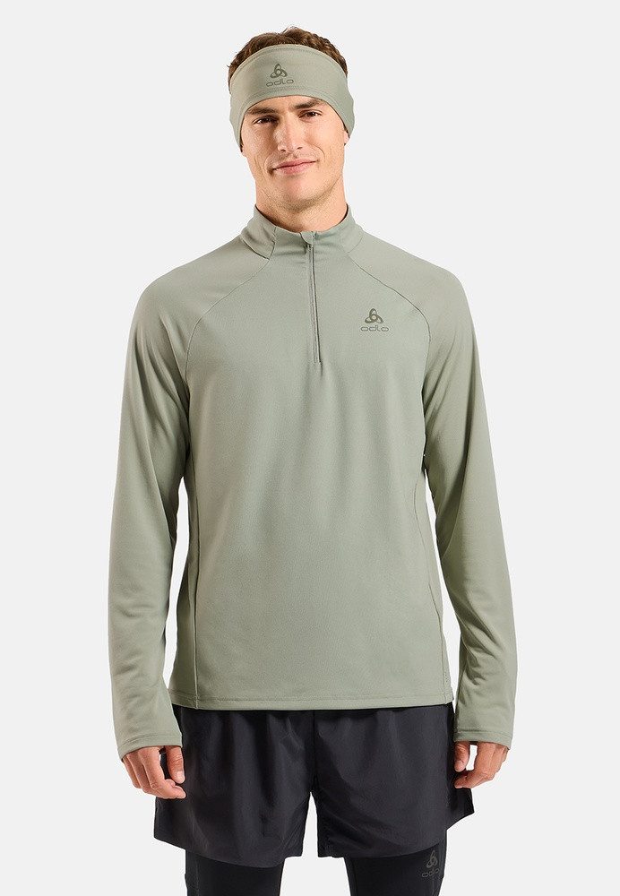 Odlo T-Shirt Midlayer 1/2 Zip Essential Ceramiwarm