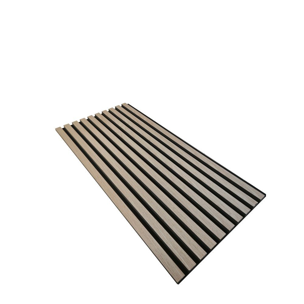 HOME DELUXE Wandpaneel Akustikpaneel / Lamellenwand SONIC, BxL: 40,00x80,00 cm, 0,32 qm, (Schalldämpfend, 6-tlg., Individuell kürzbar und zuschneidbar) Holzwand – Bild 5 von 5