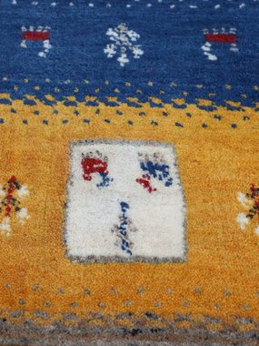 Läufer Gabbeh Soni, carpetfine, rechteckig, Höhe: 15 mm, reine Wolle, sehr weicher Flor, Wohnzimmer