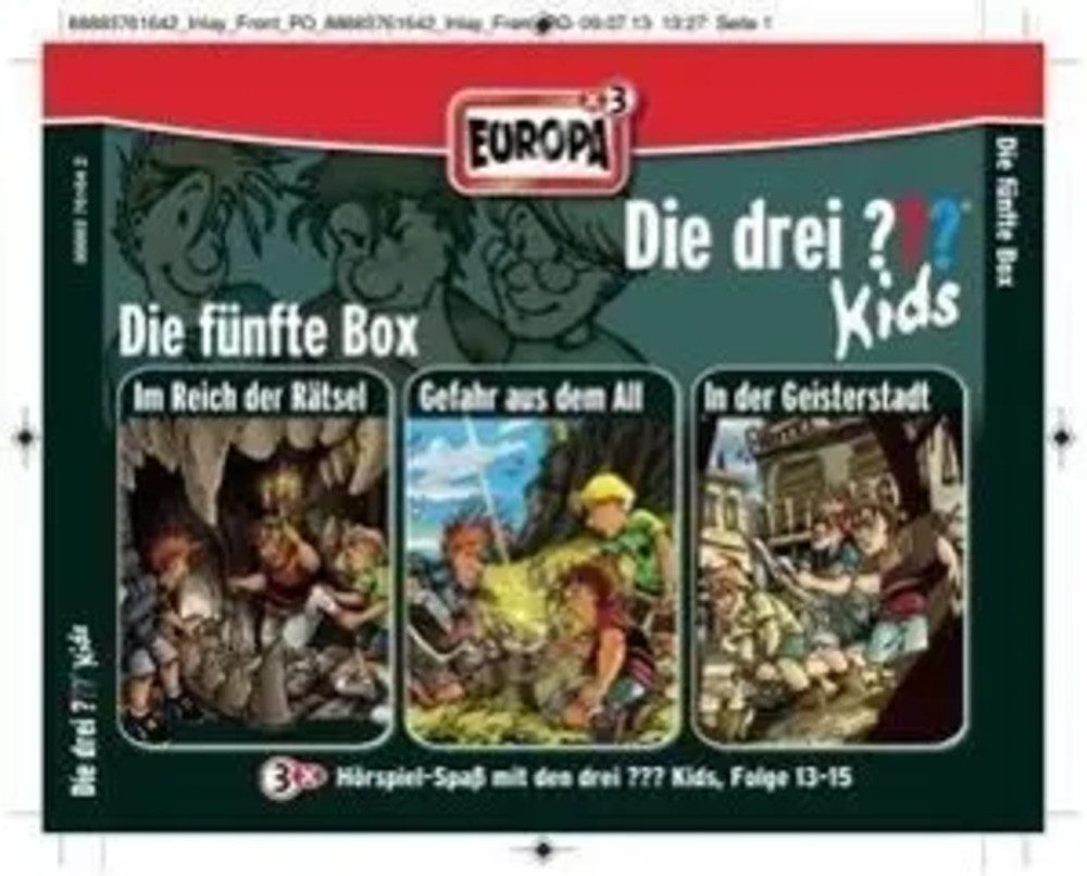 Hörspiel Die drei ??? Kids 3er Box. Folgen 13-15 (drei Fragezeichen) 3 CDs
