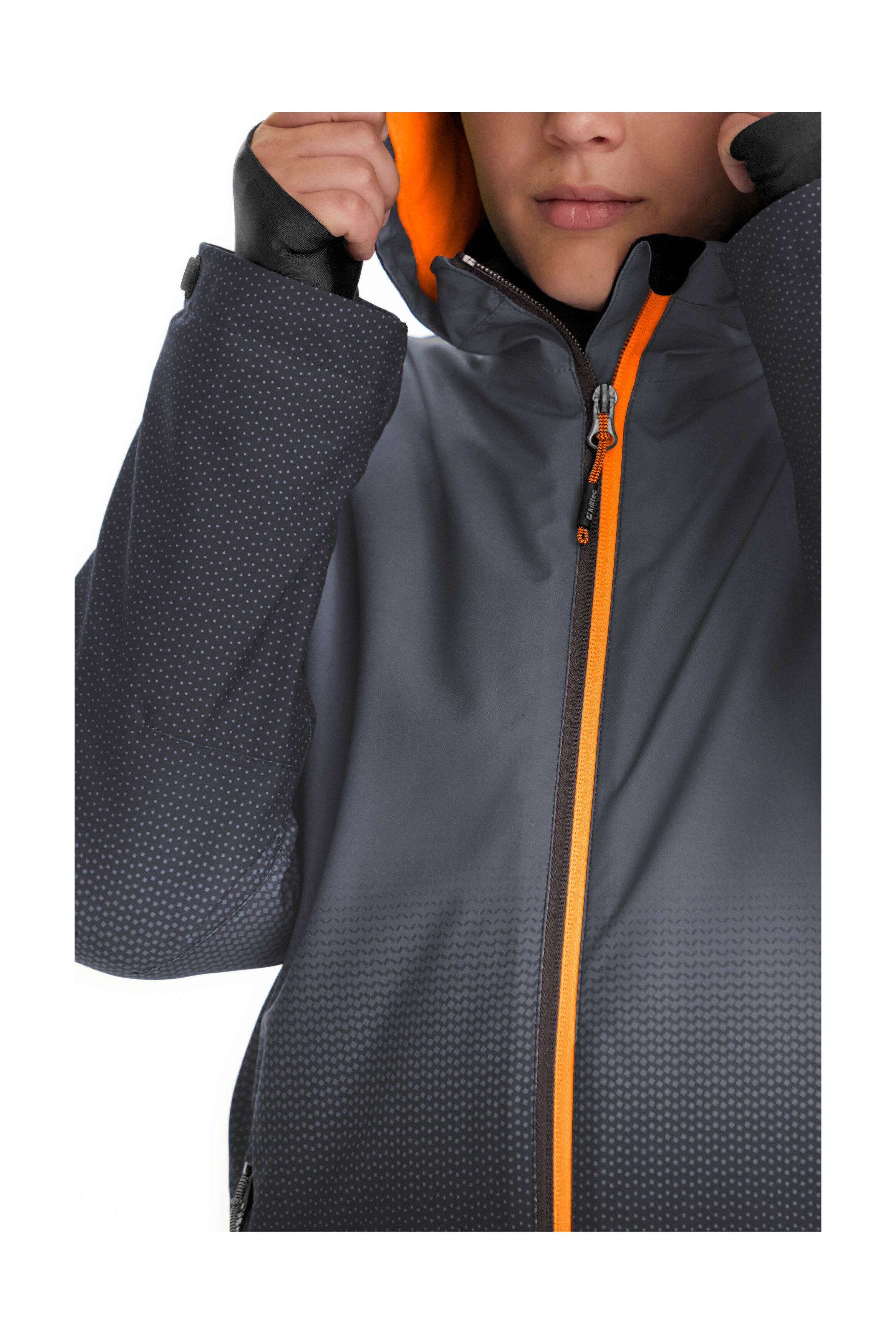 Killtec Outdoorjacke Lynge BYS JCKT E Wasserdichte Funktionsjacke mit Schneefang und coolem Design