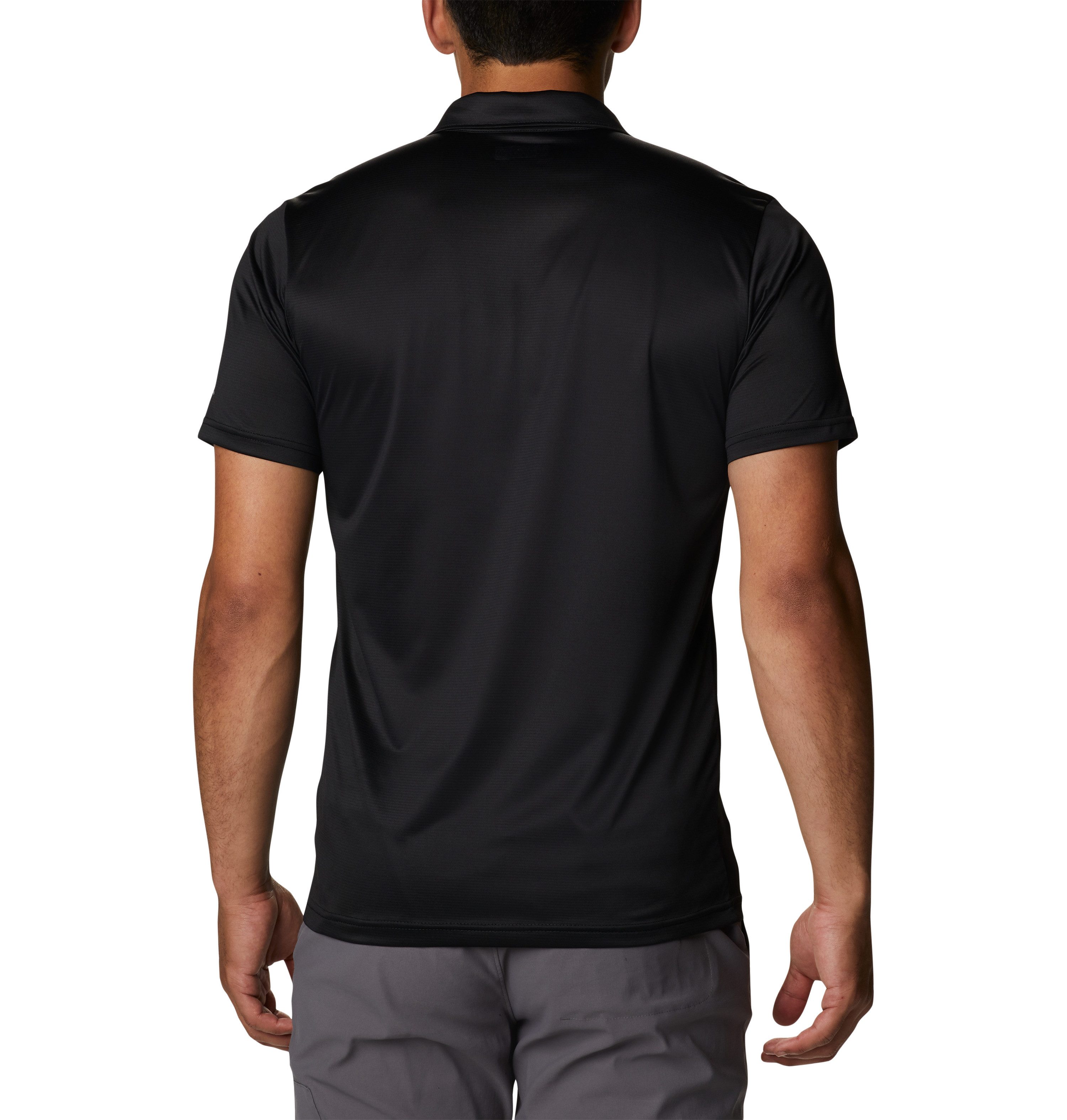 Columbia Poloshirt Columbia Hike Polo Kurzarm-Design, mit Polokragen und Rundhals, aus Polyester