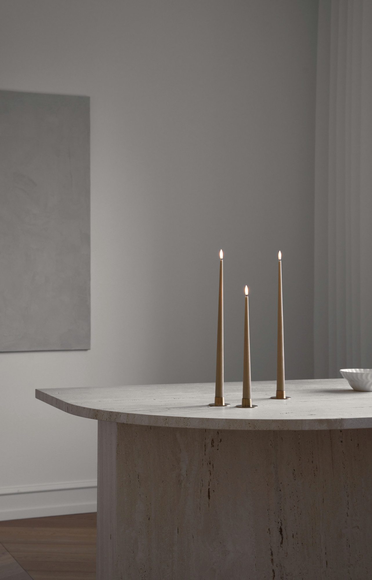 ester & erik LED-Kerze Ester & Erik LED Spitzkerze 40 cm 2er Set günstig online kaufen