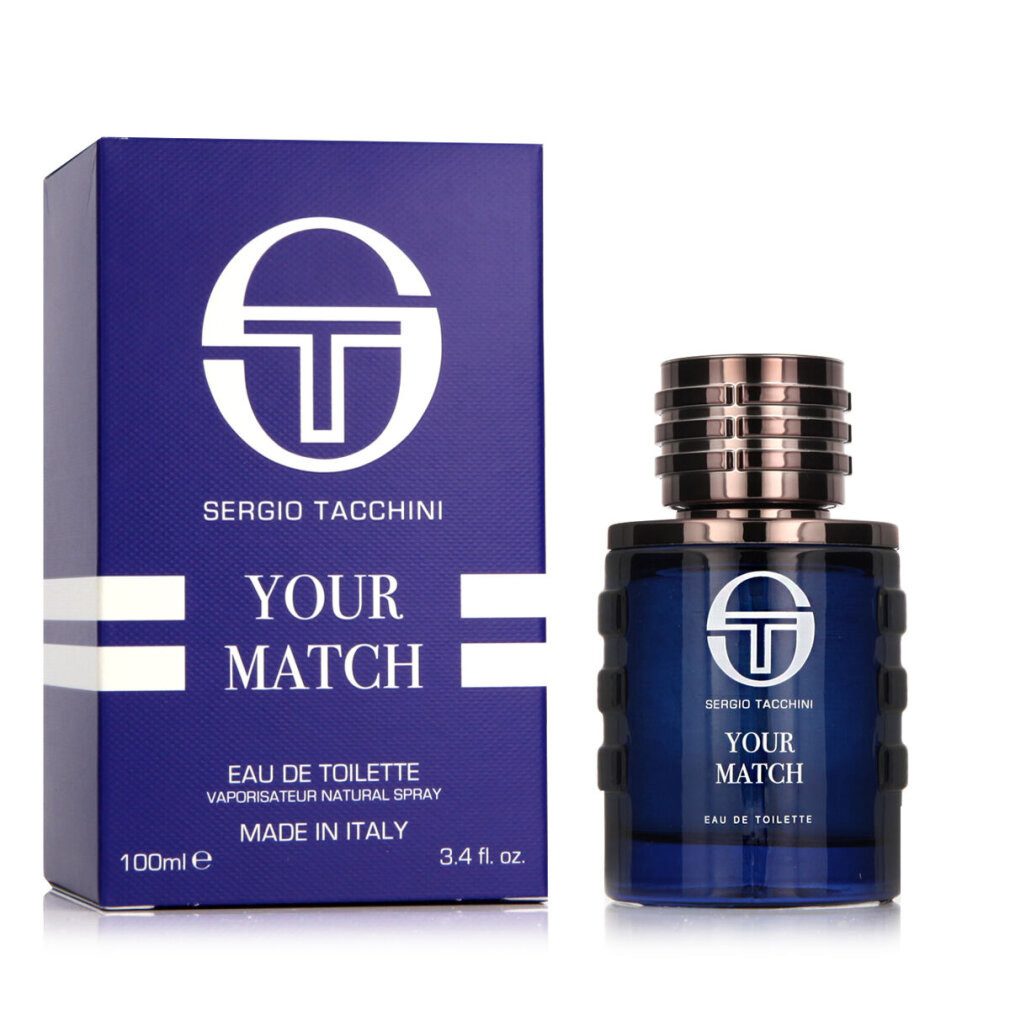 Sergio Tacchini Sprühflasche Your Match Eau de Toilette 100ml Spray