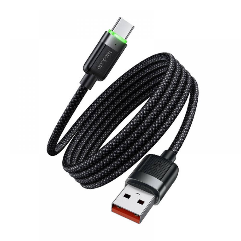 Mcdodo CA-5650, magnetisches USB-A - USB-C Kabel, selbstaufrollend, USB-Kabel