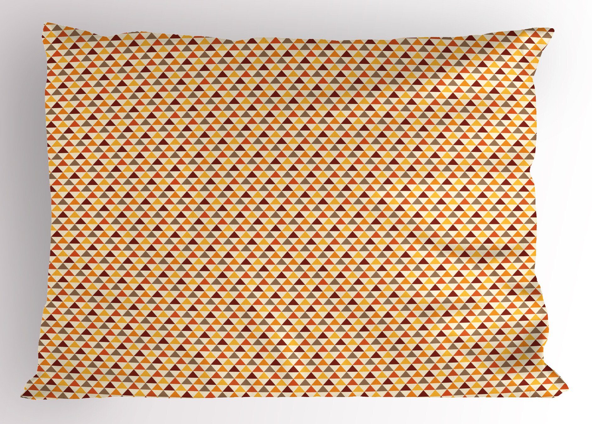 Kissenbezüge Dekorativer Standard King Size Gedruckter Kissenbezug, Abakuhaus (1 Stück), Herbst Retro Cozy Muster-Grafik