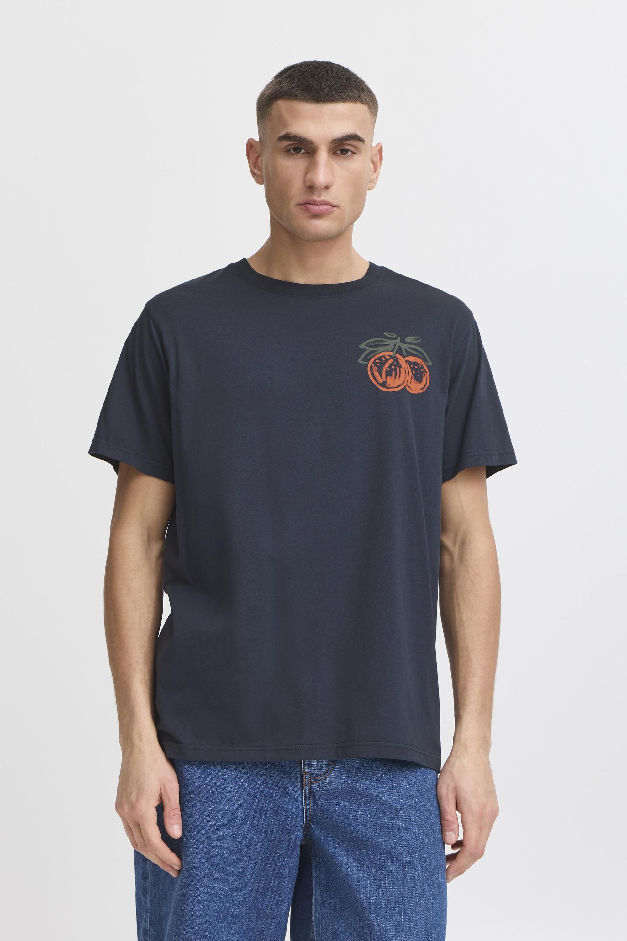 !Solid Rundhalsshirt SDPargav Lässiges T-shirt mit Print