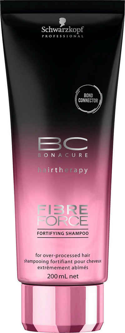 Schwarzkopf Professional Haarshampoo »BC Bonacure Fibre Force Fortifying Shampoo«, Sulfatfrei, für übermäßig behandeltes Haar