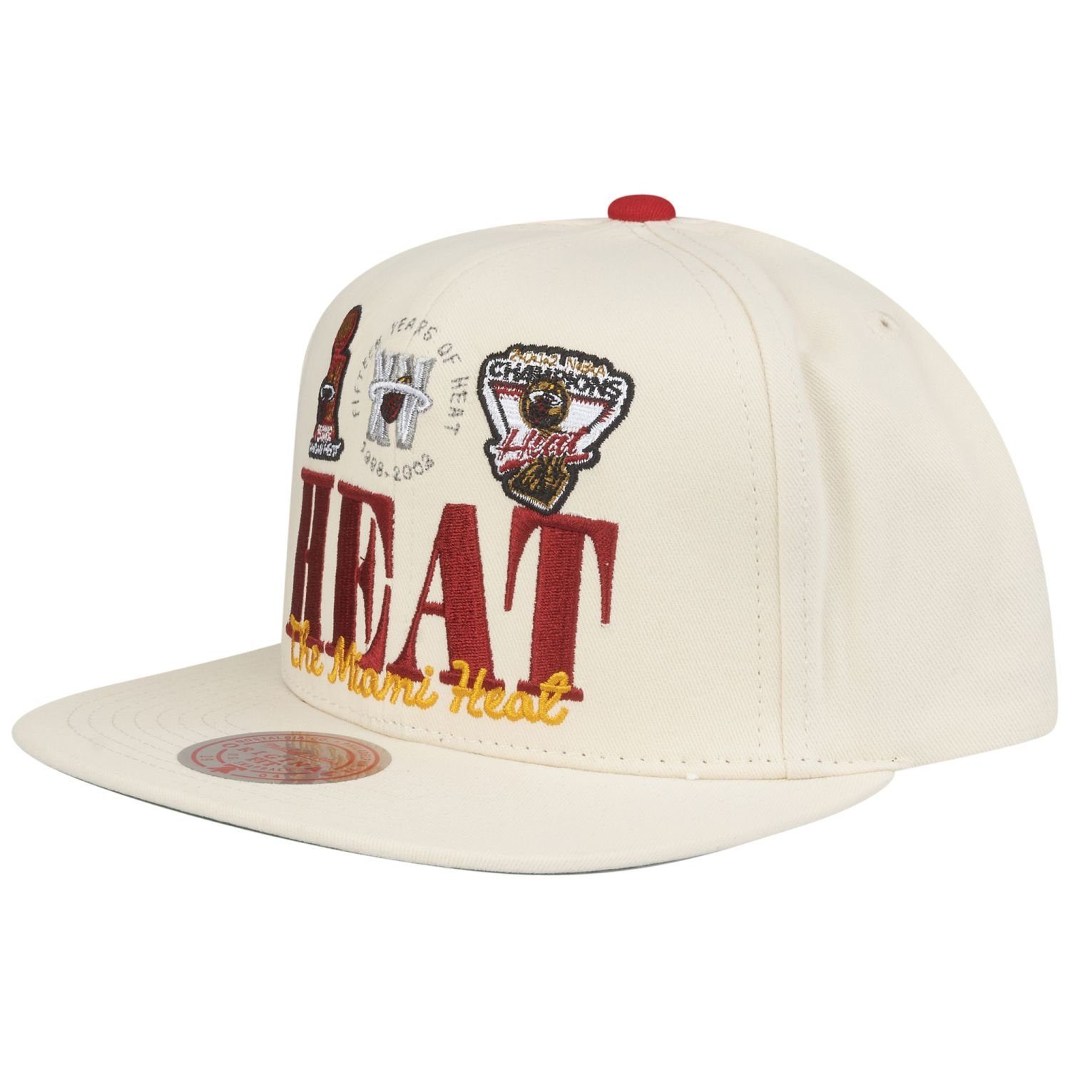 Heat Mitchell RETRO Miami Cap & FRAME Teams NBA Ness Snapback