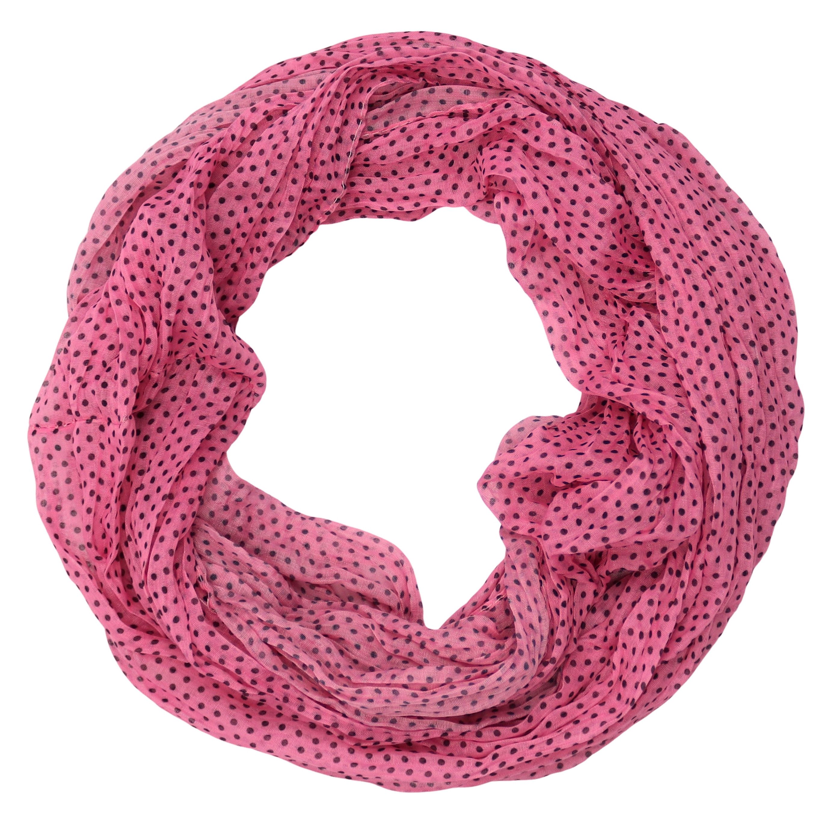 MIRROSI Loop Damen Schal mit Blümchen-Muster Weich, Schlauchschal, (zweimal um den Hals wickelbar, ca.45x75cm), Damen Halstuch ideal für Frühling, Sommer oder Herbst