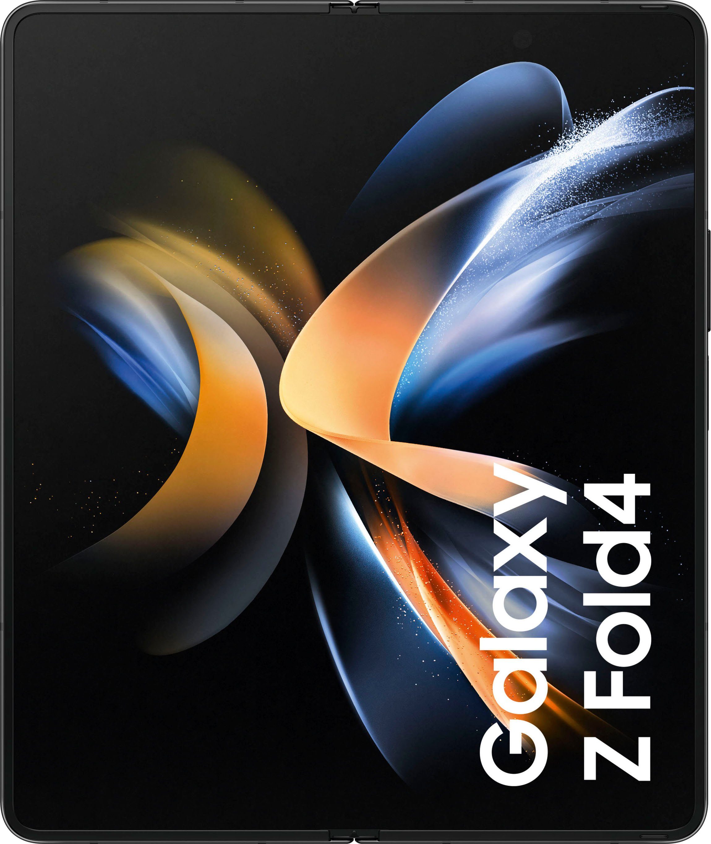 Samsung Galaxy Z Black GB (19,21 Fold4 Phantom MP Speicherplatz, Kamera) cm/7,6 Zoll, 50 512 Smartphone