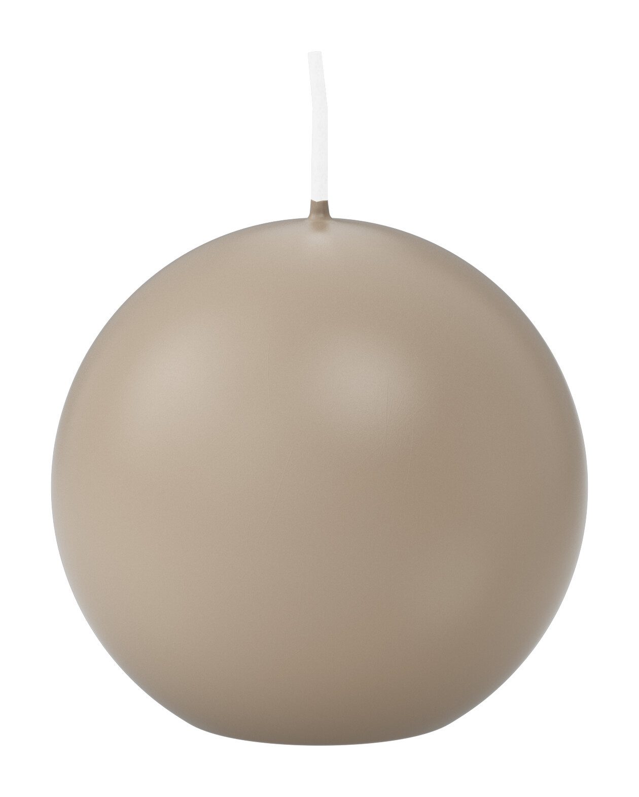 Wiedemann Kerzen Kugelkerze Kugelkerzen Schlamm Ø 60 mm, 16 Stück