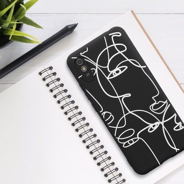 kwmobile Handyhülle Hülle kompatibel mit Xiaomi Redmi 9A / 9AT - Handyhülle Silikon Case, Hülle kompatibel mit Xiaomi Redmi 9A / 9AT - Handyhülle Silikon Case