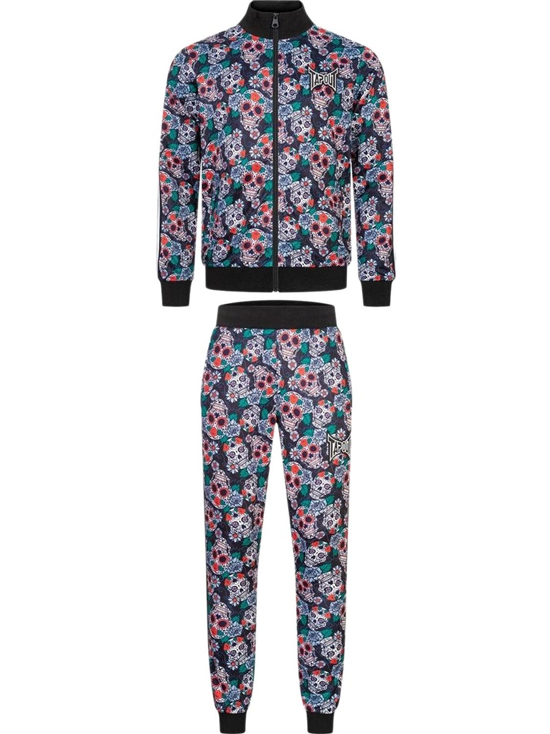 TAPOUT Trainingsanzug Jollan Herren Trainingsanzug schmale Passform