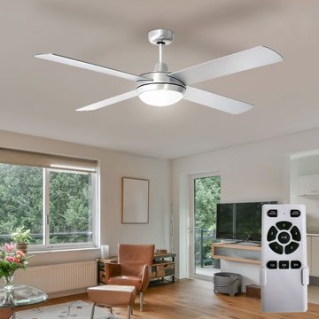 etc-shop Deckenventilator, Decken Ventilator Raum Lüfter Alexa Google App Kühler im