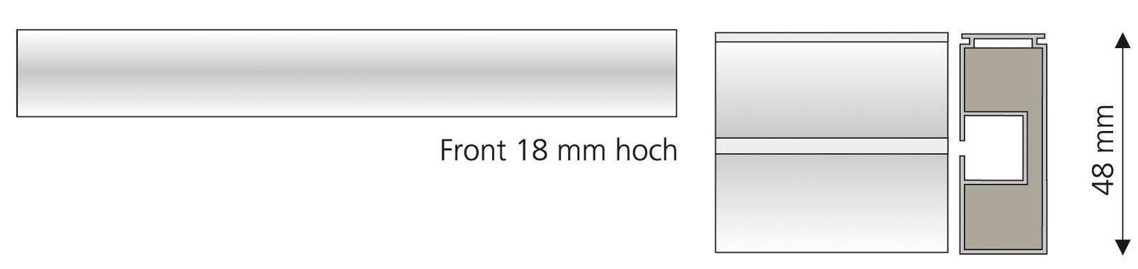 Liedeco Gardinenstange, 1-läufig, Fixmaß, verschraubt, Holz, günstig online kaufen