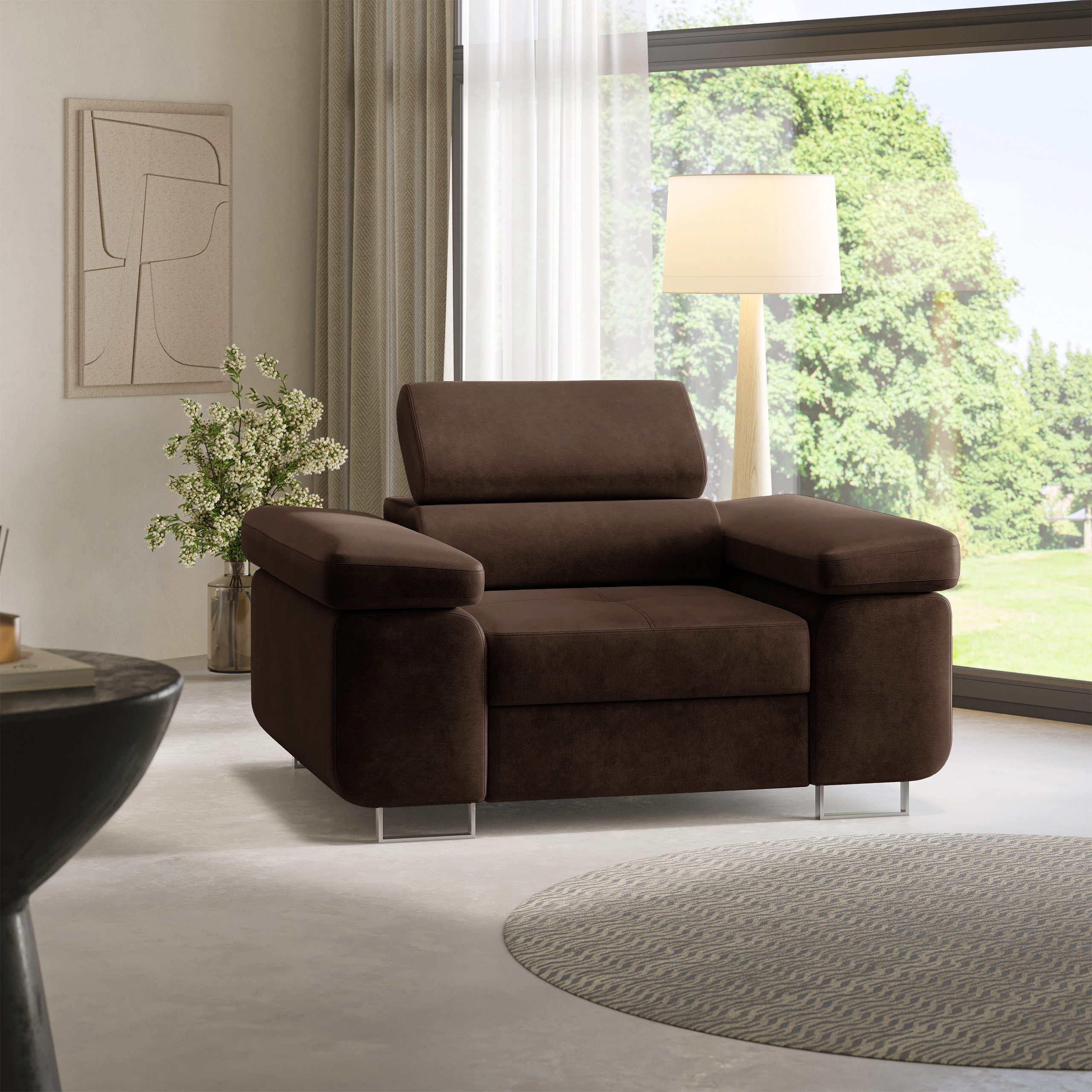 Masseno Sessel Masseno Polstersessel CALVO M, Loungesessel ergonomisch