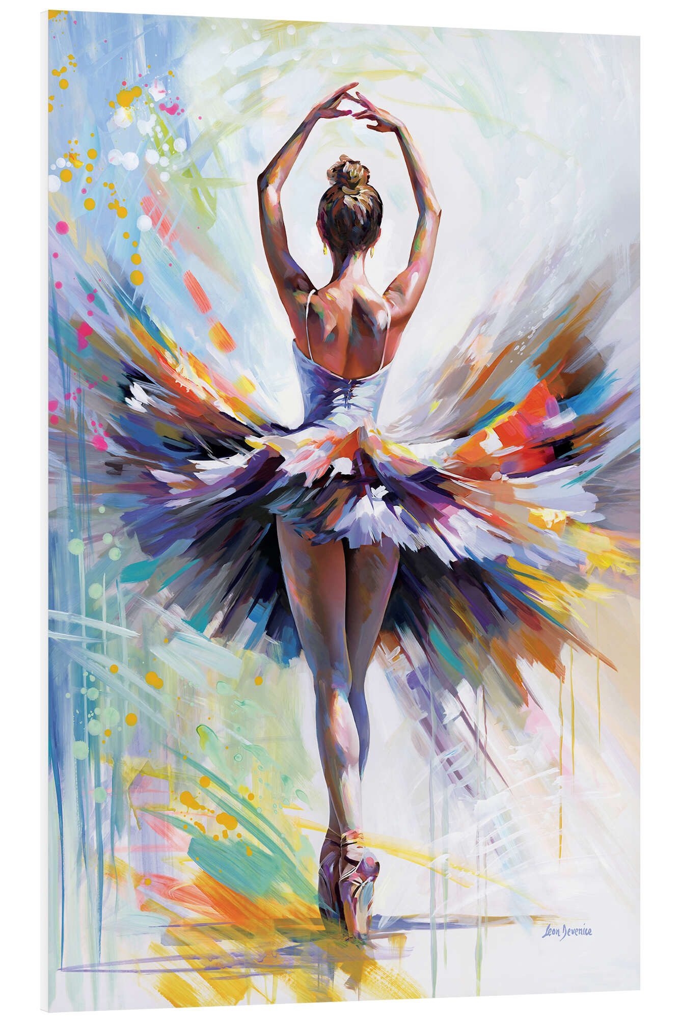 Posterlounge Forex-Bild Leon Devenice, Ballerina's Prelude günstig online kaufen
