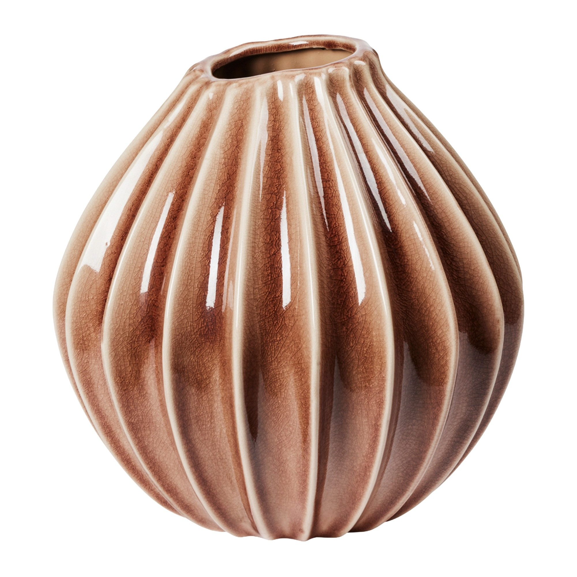 Broste Copenhagen Dekovase Broste Copenhagen Wide Vase L