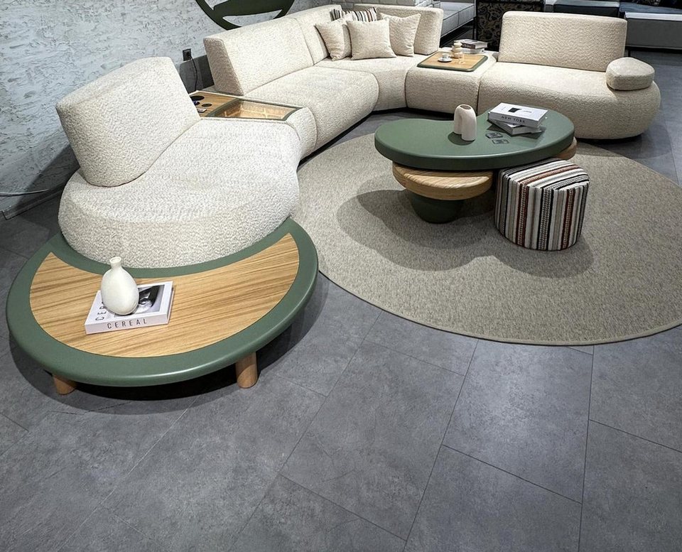 Nobelaa Ecksofa Modulares Ecksofa "Trillium" mit Bluetooth-Soundsystem