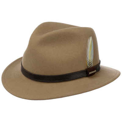 Stetson Filzhut (1-St) Filzhut mit Lederband, Made in USA