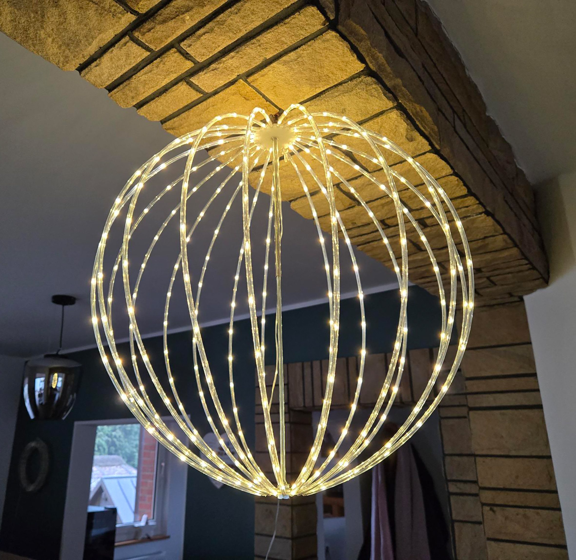 Star-Max Gartenleuchte LED Dekokugel Ø50cm mit günstig online kaufen