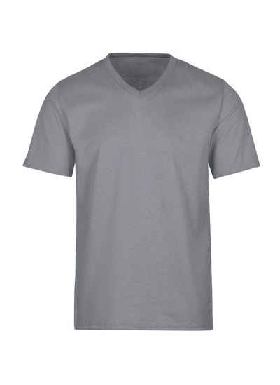 Trigema T-Shirt TRIGEMA V-Shirt DELUXE Baumwolle (1-tlg)