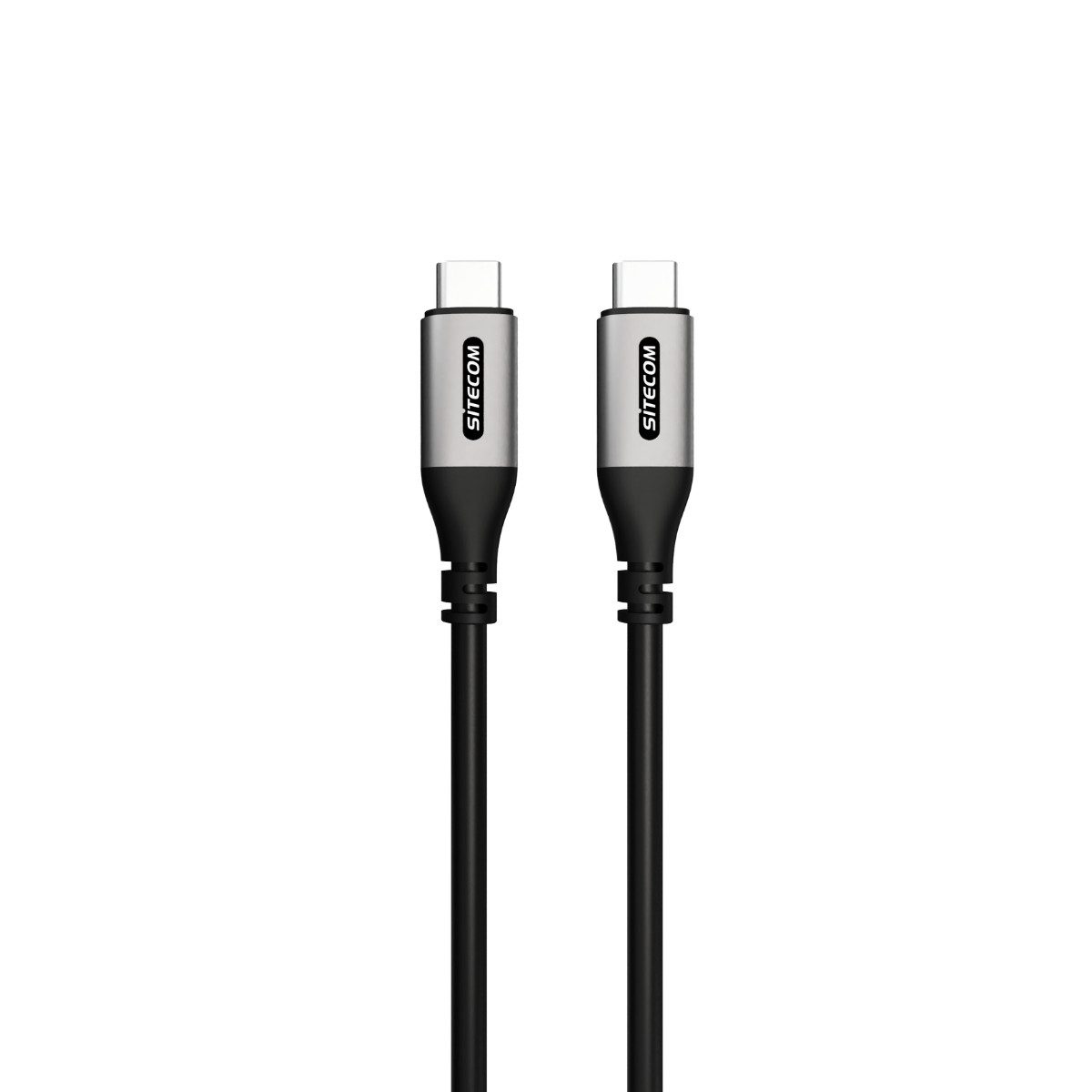 Sitecom USB C auf USB C Kabel 240W Power Delivery Schwarz USB-Kabel, (300 cm)