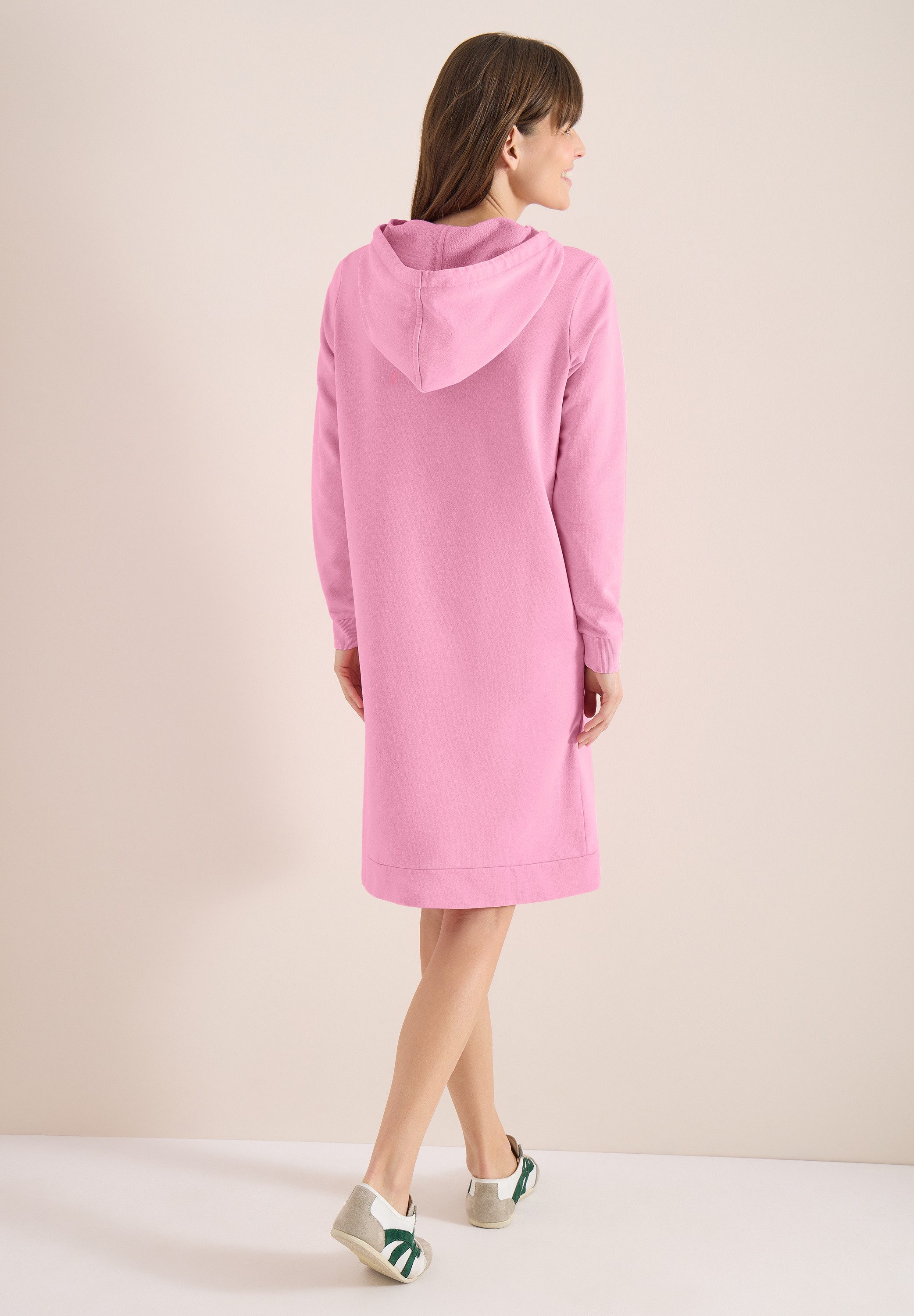 CECIL Sweatkleid mit Kapuze